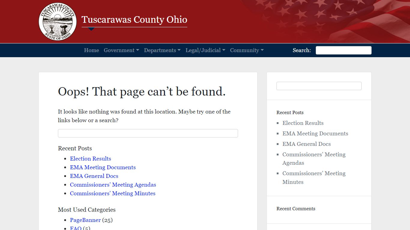 Tuscarawas County Clerk of Courts Public Records Request